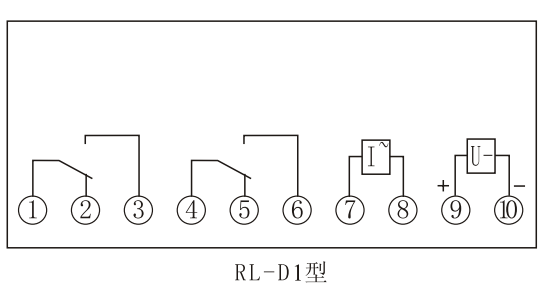 RL-1D內（nèi）部接線（正視圖）
