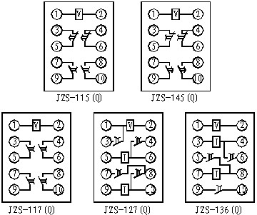 JZS-13B內部接線圖
