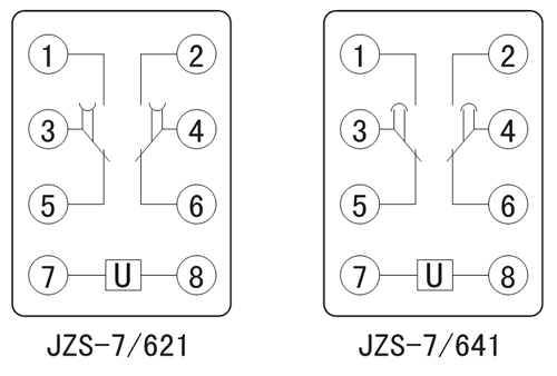 JZS-7/621內部接線圖（tú）