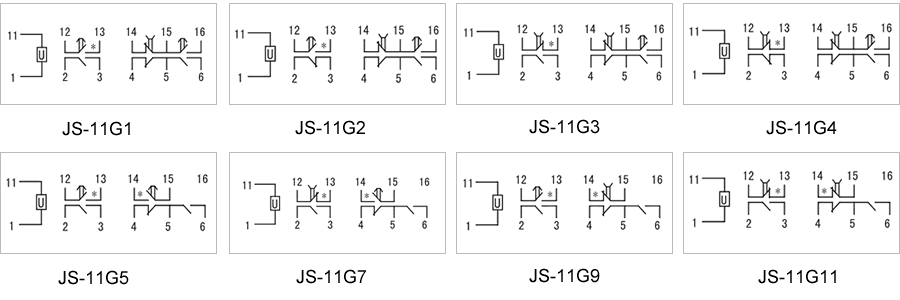 JS-11G2內（nèi）部（bù）接線圖