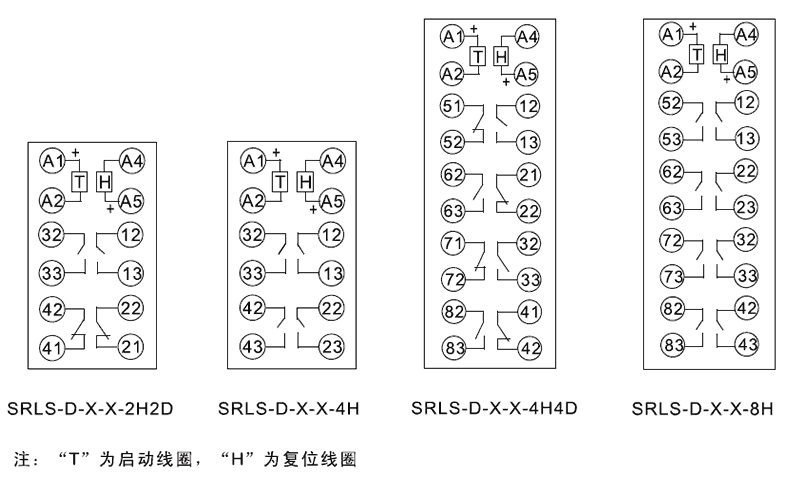 SRLS-D-110-110-4H4D內部接線圖