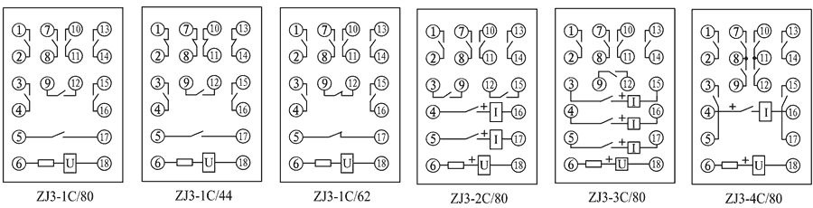 ZJ3-2C/80內部接線（xiàn）圖（tú）