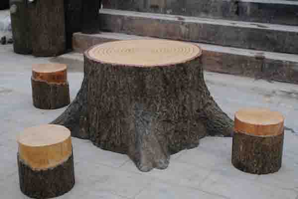 仿樹（shù）樁桌凳（dèng）